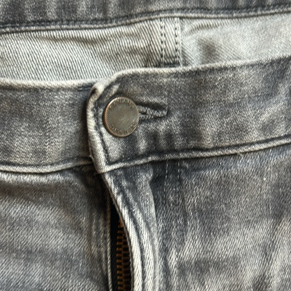 Banana Republic Men’s Grey Denim Jeans Pants 36x30 Athletic Tapered Fit - Picture 3 of 6